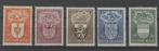 België 756/60 MH * met scharnier, Orginele gom, Ophalen of Verzenden, Postfris, Met plakker