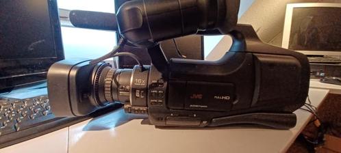 videacamera, TV, Hi-fi & Vidéo, Caméscopes numériques, Comme neuf, Caméra, JVC, 8 à 20x, Microphone externe, Full HD, Enlèvement