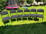 6 stoelen, Vijf, Zes of meer stoelen, Gebruikt, Vintage, Metaal