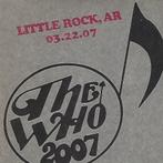 2 CD's - The WHO -  Live in Little Rock 2007, CD & DVD, CD | Rock, Envoi, Neuf, dans son emballage, Pop rock