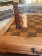 Échiquier en bois fait main, 1 ou 2 joueurs, Enlèvement, Comme neuf