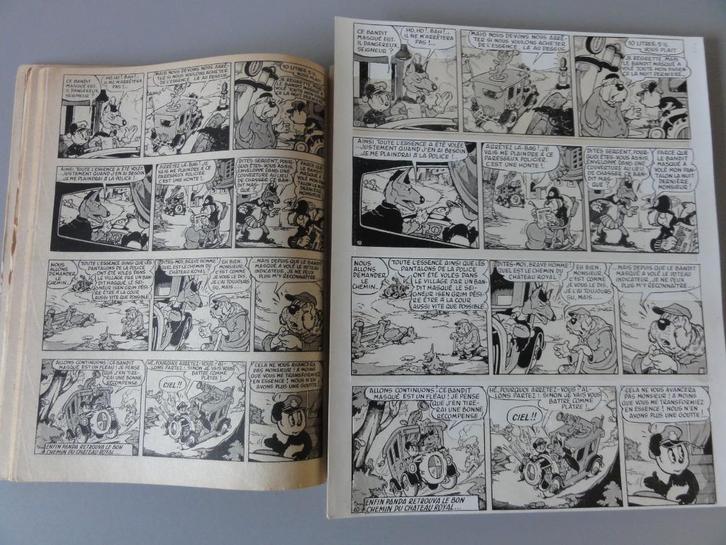 Panda - Originele Bromure "De gemaskerde bandiet" - 1958, Boeken, Stripverhalen, Zo goed als nieuw, Eén stripboek, Ophalen of Verzenden