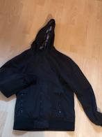 Veste à capuche noire Bershka, Noir, Taille 48/50 (M), Porté, Bershka
