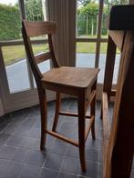 7 nouveaux tabourets anciens en teck recyclé, Enlèvement, Comme neuf, Bois, Avec repose-pieds