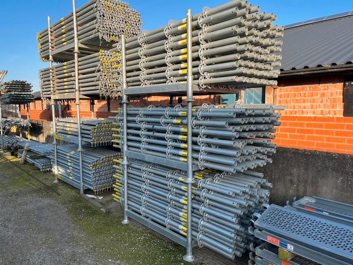Layher - Scafom - Afix - Altrad stellingmateriaal, Bricolage & Construction, Échafaudages, Comme neuf, Enlèvement