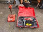 Hilti  Diamantboormachine + met statief, Bricolage & Construction, Outillage | Foreuses, Comme neuf, 600 watts ou plus, Vitesse variable