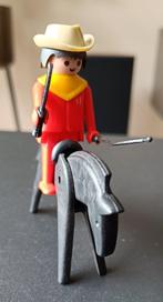 Playmobil system paard en mannetje met mes en zweep, Ophalen of Verzenden