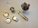 Lot de petits objets déco en métal argenté, Antiquités & Art, Antiquités | Argent & Or, Argent, Enlèvement