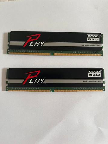 GOODRAM GY2400D464L15S 2400MHZ 2x4GB, Informatique & Logiciels, Mémoire RAM, Enlèvement ou Envoi, Comme neuf, DDR4