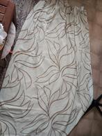 2 stuks overgordijnen met voering 140x195cm, Ophalen of Verzenden, Zo goed als nieuw