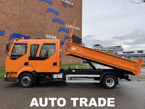Renault 1 Midlum | Kipper | Trekhaak | Katrolsysteem, Auto's, Vrachtwagens, Bedrijf, Te koop, ABS, Airbags, Centrale vergrendeling