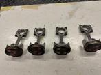yamaha r6 model '06-'07 set zuigers/ pistons + drijfstangen, Motoren, Ophalen of Verzenden, Gebruikt