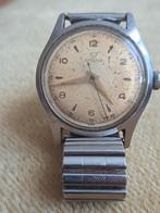 LEMANIA Swiss, vintage horloge, Handtassen en Accessoires, Overige merken, Staal, Met bandje, Polshorloge