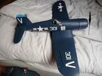 FMS 800mm corsair rtf, Hobby en Vrije tijd, Modelbouw | Radiografisch | Vliegtuigen, Ophalen of Verzenden, Gebruikt, Elektro, RTF (Ready to Fly)