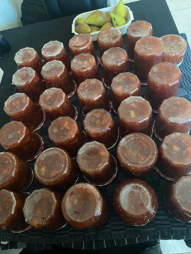 Confituur van oa vijgen en druiven en peren 3 euro per pot, Diversen, Levensmiddelen, Ophalen