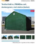Opslagtent groen, profesioneel, Ophalen, Zo goed als nieuw