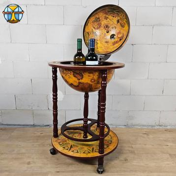 Vintage globebar / wereldbol drank kast (verzenden mogelijk) beschikbaar voor biedingen