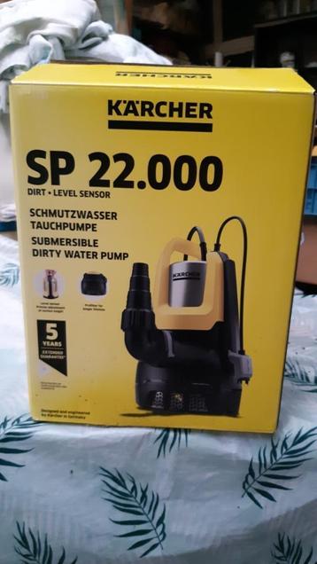 Pompe submersible KARCHER SP 22.000 - NEUVE - niveau réglabl disponible aux enchères