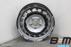 1 losse 15 inch stalen velg VW Caddy 2K0601027B, Gebruikt, Velg(en)