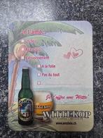Nieuw bierviltje Wittekop – Amstein Zwitserland, Ophalen of Verzenden, Nieuw, Viltje(s), Overige merken