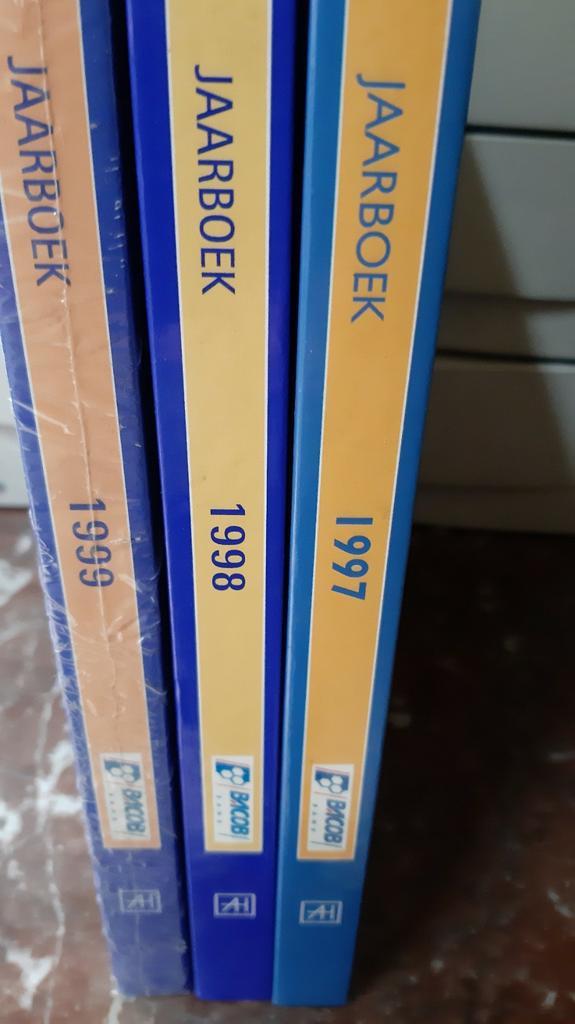 3 Jaarboeken Bacob bank 1997 en 1998 en 1999, Boeken, Politiek en Maatschappij, Nieuw, Maatschappij en Samenleving, Ophalen of Verzenden