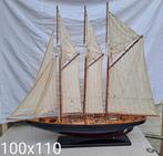 Réplique en bois Marco Polo 100x110, Hobby & Loisirs créatifs, Enlèvement, Comme neuf