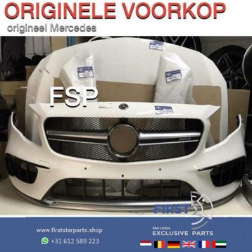 W156 X156 GLA 45 AMG FACELIFT VOORKOP WIT Mercedes 2016-2020 beschikbaar voor biedingen