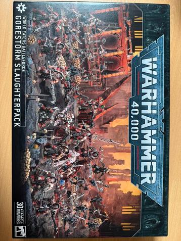 WH40K - World Eaters Battleforce Gorestorm Slaughterpack beschikbaar voor biedingen