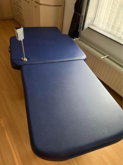 HHP Luxe Prof Table de massage Blue - Andumedic Andullation, Sports & Fitness, Produits de massage, Comme neuf, Table de massage