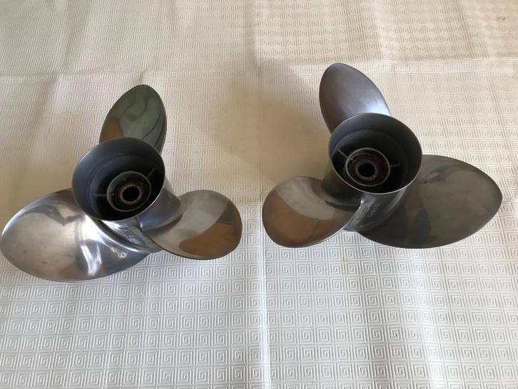 Paar Propellers voor Yamaha 350 PK.  Saltwater Series XL, Watersport en Boten, Buiten- en Binnenboordmotoren, Zo goed als nieuw