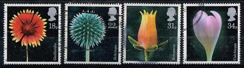 Postzegels uit Engeland - K 4103 - bloemen, Postzegels en Munten, Postzegels | Europa | UK, Gestempeld, Verzenden