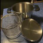 Hoge kookpot met vergiet, Ophalen, Gebruikt, Kookpan of Snelkookpan