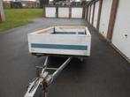remorque en bon etat dim. int. 2M x1,20 + timons, Enlèvement, Utilisé