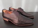 Floris van Bommel herenschoenen maat 8 / 42, Kleding | Heren, Schoenen, Zwart, Floris van Bommel, Ophalen of Verzenden, Zo goed als nieuw