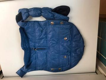 Veste chaude pour chien XS, bleue, comme neuve  disponible aux enchères