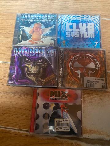 5 cd’s thunderdome etc beschikbaar voor biedingen