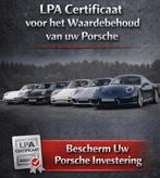 Porsche Waardebehoud Certificaat – Technisch Advies, Auto diversen, Raceauto's