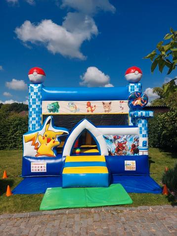 Pokémon springkasteel PIKA te huur beschikbaar voor biedingen