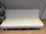 Opklapbare slaapbank, Huis en Inrichting, Ophalen, Gebruikt, Wit