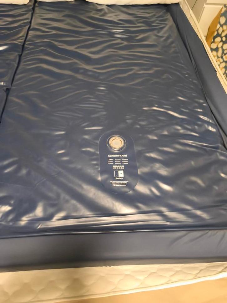 duo matrassen  waterbed, Maison & Meubles, Chambre à coucher | Waterbedden, Comme neuf, Système duo, Autres dimensions, 200 cm