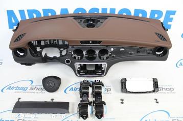 Airbag set - Dashboard bruin Mercedes GLA X156 (2014-heden) beschikbaar voor biedingen