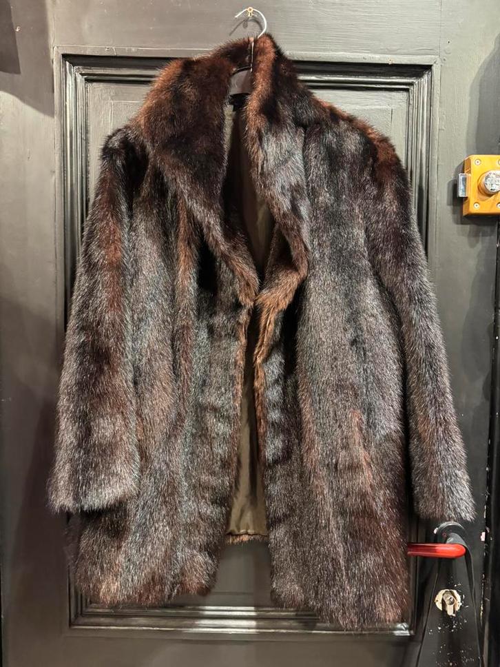 Vintage Bontjas, Antiquités & Art, Antiquités | Vêtements et Textile, Femmes, Enlèvement ou Envoi