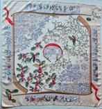 Hermès vintage carré foulard 100 % zijde, Ophalen of Verzenden, Gedragen