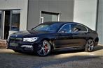 BMW 740 dXAL M-Package/Long/Laser-Led/TVA/Massage/Full-Full, 5 places, Carnet d'entretien, Berline, Noir