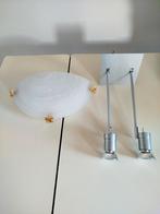 Lot de deux appliques murales