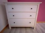 Commode blanche - bon état L110 P51 H97, Maison & Meubles, Enlèvement, Comme neuf