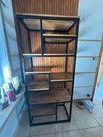 Industriële open kast te koop, Huis en Inrichting, Kasten | Boekenkasten, Ophalen, Gebruikt