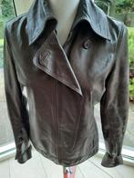 Toffe lederen jas THE BARN - 36/38, Taille 36 (S), Comme neuf, Brun, The Barn