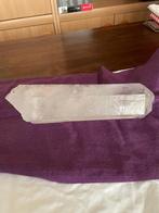 Grote bergkristalpunt – 33 x 7 cm – zeldzaam formaat, Ophalen of Verzenden, Mineraal