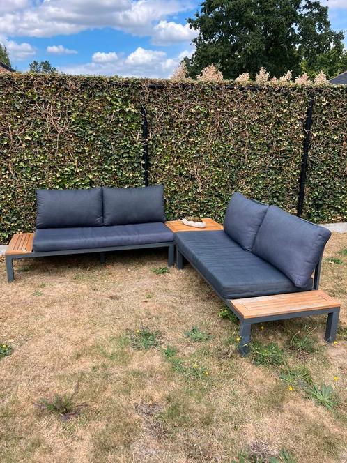 Tuinset/ loungeset, Tuin en Terras, Tuinsets en Loungesets, Zo goed als nieuw, Loungeset, Aluminium, Ophalen